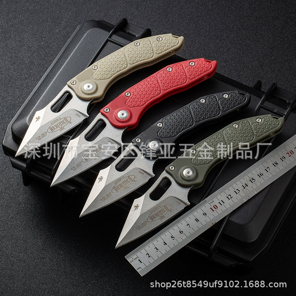 Лидер продаж, микротехнологический стежок-бабочка BM3300, складной нож с зубчатым драконом с ЧПУ, инструмент EDC для кемпинга и кемпинга