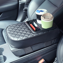多功能汽车扶手箱垫车用杯架储物扶手箱增高垫车载扶手垫四季通用