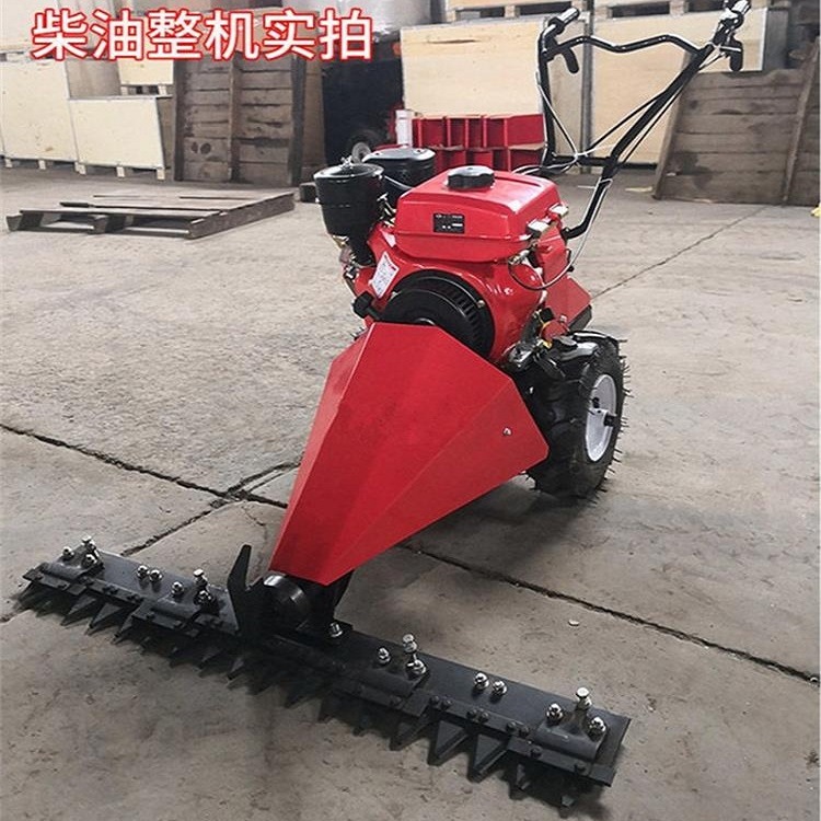 工厂现货批发手推剪草机 升级款农业田园草坪自走式柴油除草机