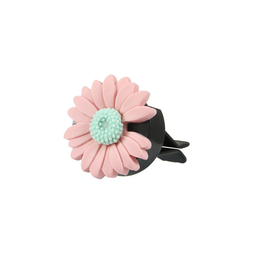 Car Air Vent Scent Diffuser, Cute Daisies, Resin Flowers, Air Vent Decorative Accessory for Women