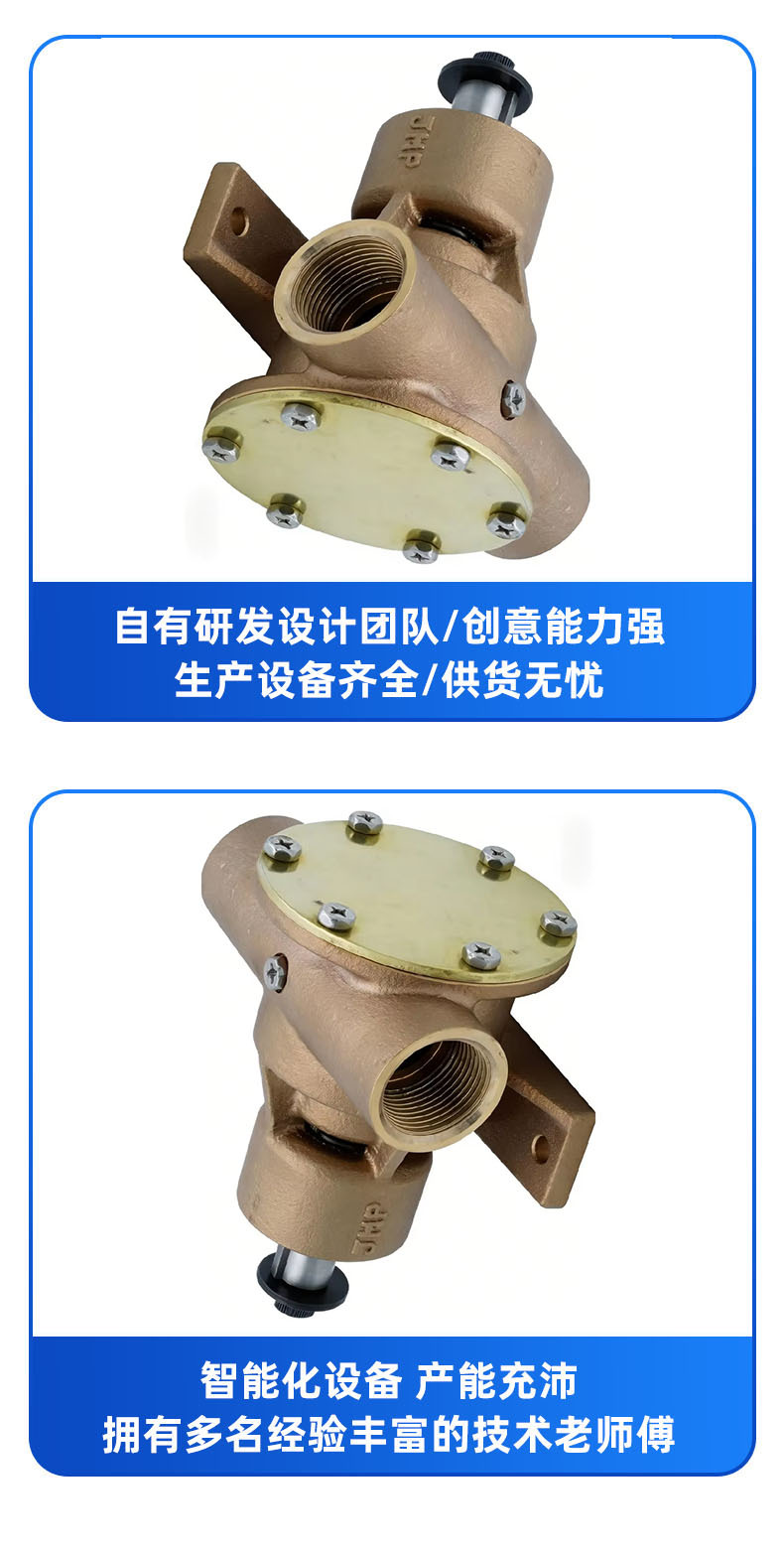Sea water pump suitable for modern JPR-HME25 copper water pump, corrosion-resistant