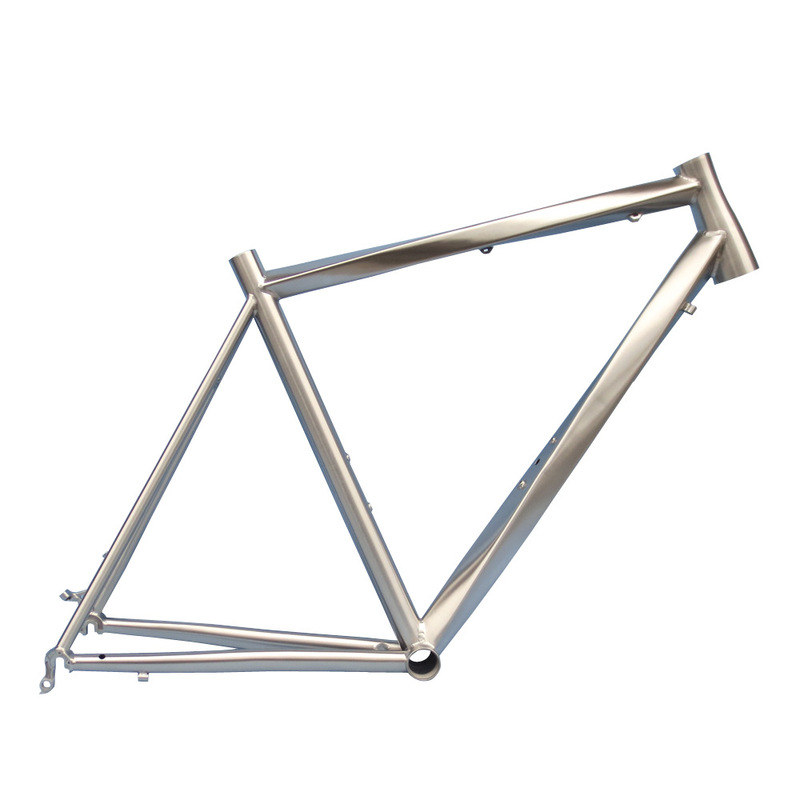 HFT titanium alloy twist tube disc brake road frame internal routing A seat frame HFT titanium alloy twist tube disc brake road frame internal routing A seat frame