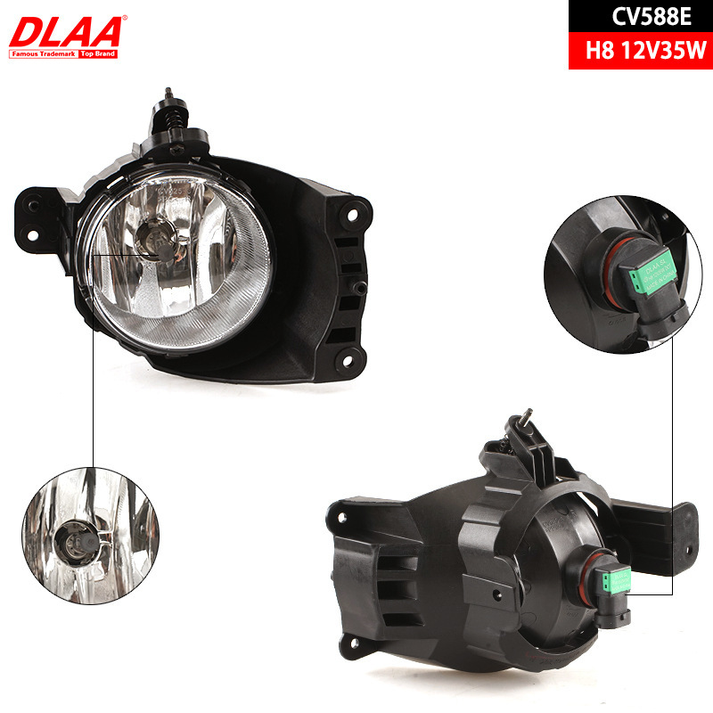 Aplicable a Chevrolet 16 / 17 / 18 años de modelo Kurod / TRAILBLAZER lámpara de niebla delantera lámpara de barra de luz diurna