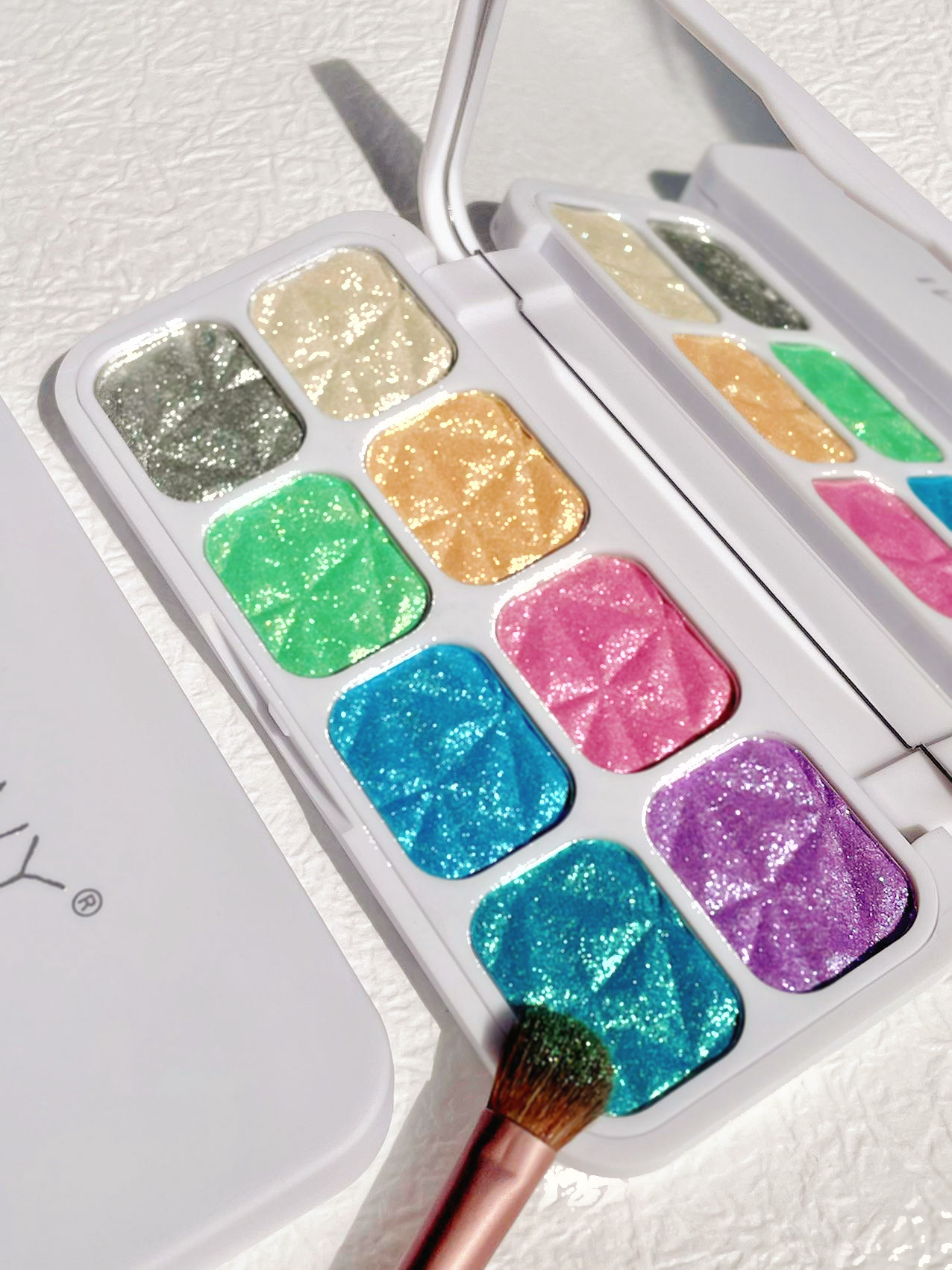 insfany Macaron Chameleon High Disc Polarized Color 8-color Cut Color Eyeshadow Douyin Xiaohongshu Item Picture