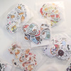 Cute creative sticker, cartoon decorations, Japanese and Korean, South Korea, scheduler