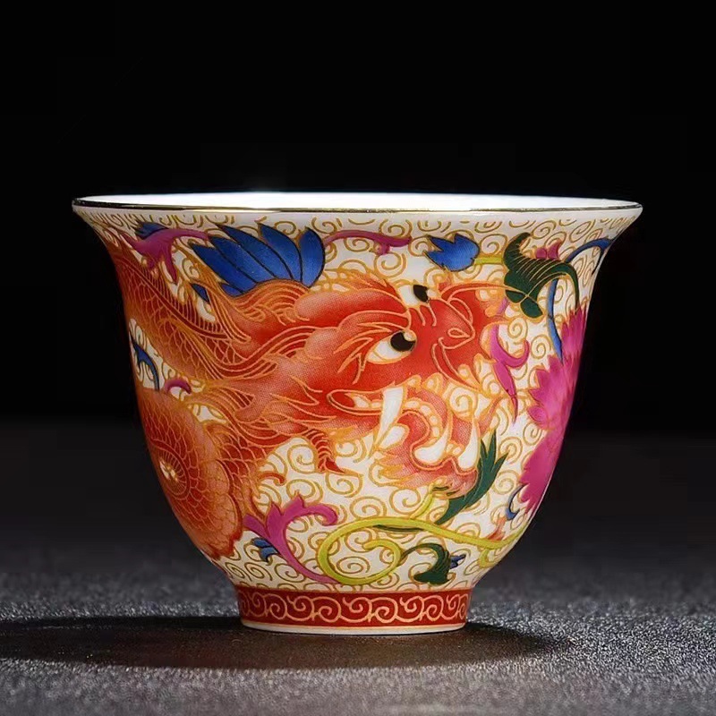 에나멜 컬러 드래곤 리버스 컵 (70ML)