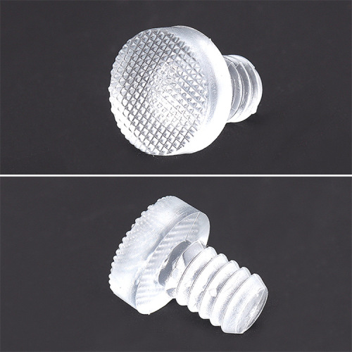 Furniture cabinet anti-collision rubber particles silent transparent PVC soft rubber pad embedded hole plug transparent silicone silencer