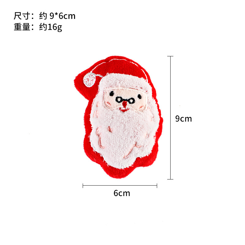 犬のクリスマスシリーズおもちゃ、自己楽しみと退屈解消、ペット用品、柴犬コーギードーナツぬいぐるみ|undefined