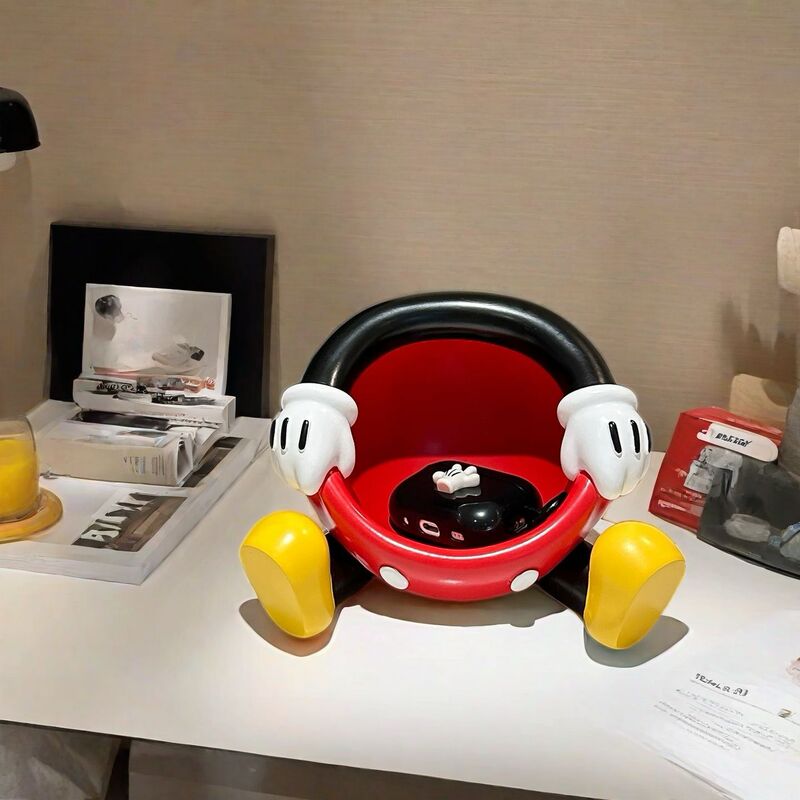 トレンディなミッキーの鍵収納玄関装飾品ハイエンドのリビングルームのコーヒーテーブルの装飾キージュエリー収納ボックス|undefined