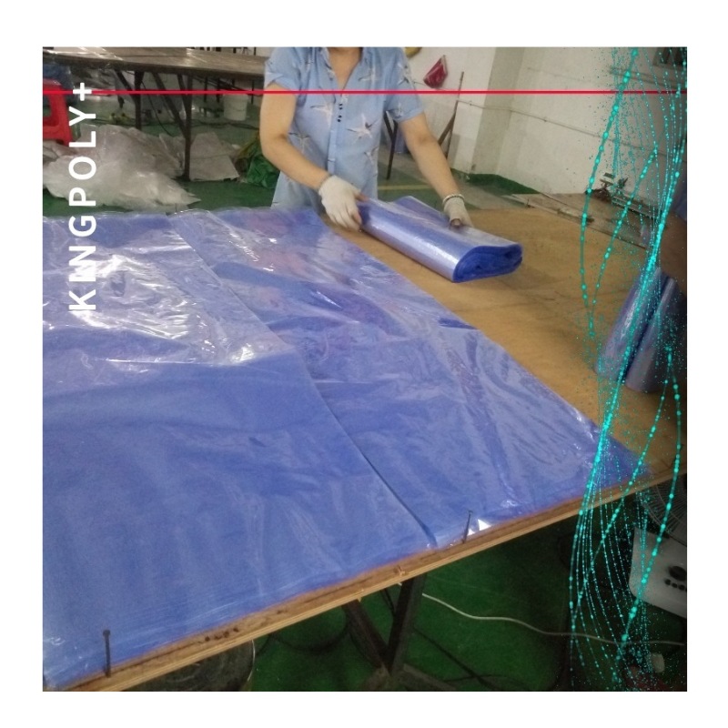 中山pvc热收缩膜批发加厚包装袋 对折规格 多款热收缩膜批发