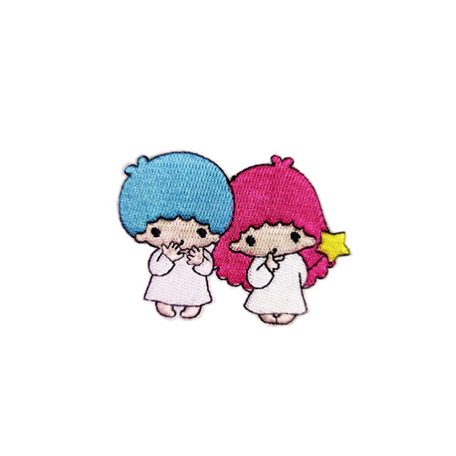 Embroidery diy cartoon animal cloth stickers computer embroidery versatile fashion anime character stickers children's clothing accessories stickers