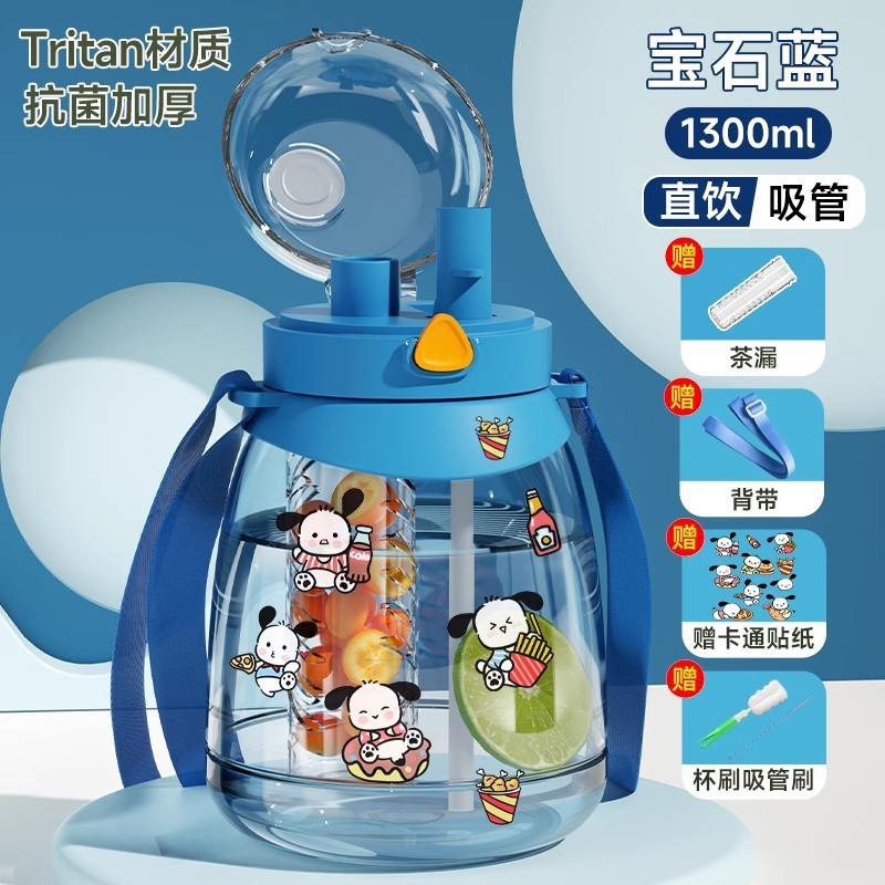 tritan大容量水杯户外便携防摔儿童大肚杯2024新款女生耐高温水壶|undefined