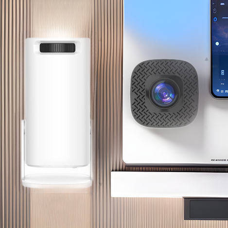 Comercio exterior transfronterizo P30 proyector doméstico portátil al aire libre 4K video teléfono móvil con pantalla proyector fuente de fábrica de cañón