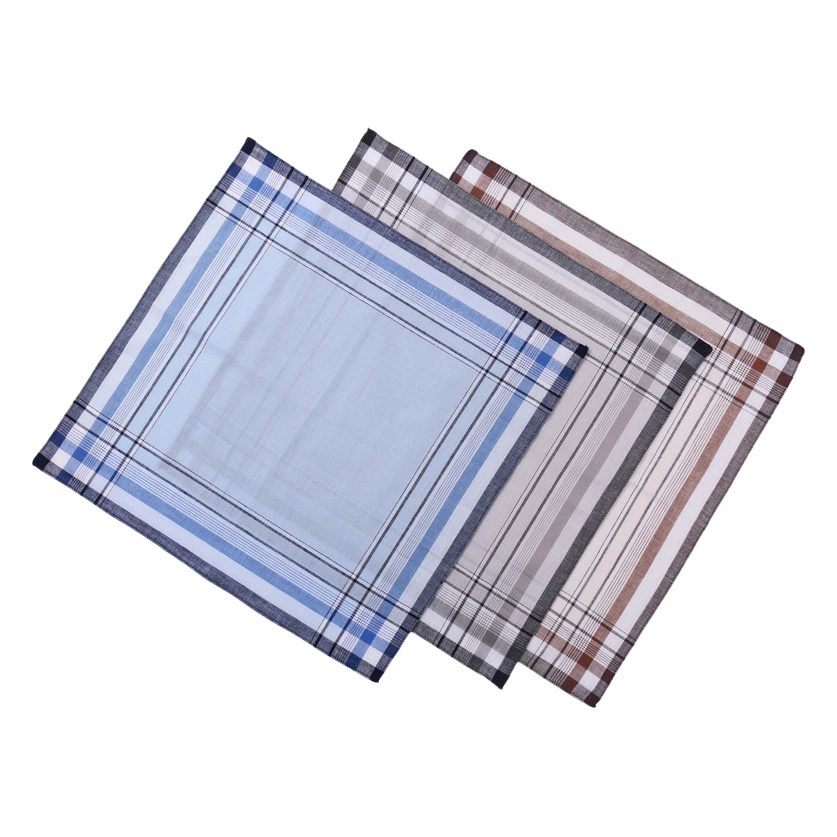 Новый трансграничный носовой платок, хлопковое Впитывающее пот полотенце, мужской носовой платок, хлопковое маленькое полотенце, квадратное полотенце, платок, полотенце