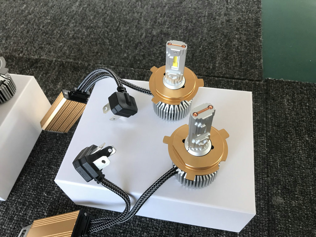 Phare de voiture H4 H19 à LED haute luminosité avec décodage, 80 W, 24 V_voghion.com