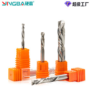 Hard bully double-edged composite edge milling cutter double-veneer cutting tool composite double-edged spiral carbide milling cutter