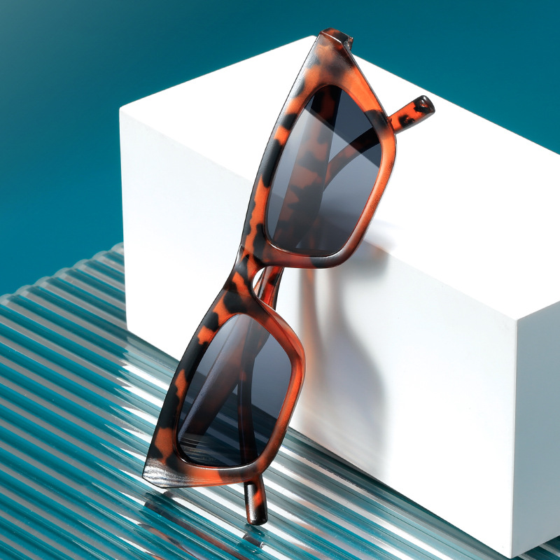 Cat eye zonnebril voor fietsen hip hop disco stijl voor dames_voghion.com