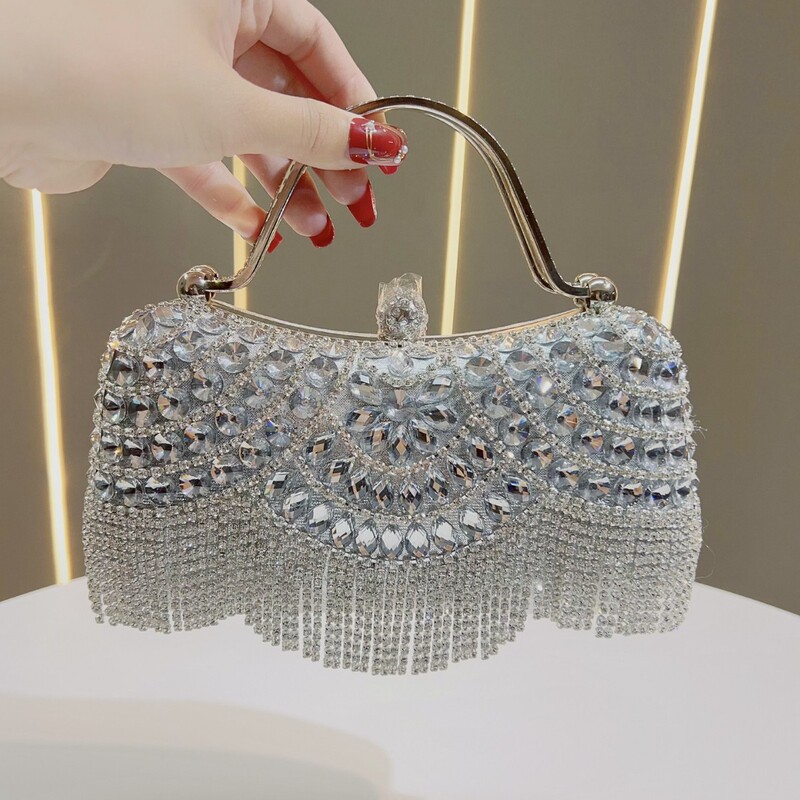 Luxury handbag  Dinner bag Evening bag Shiny features Perfect for all occasions