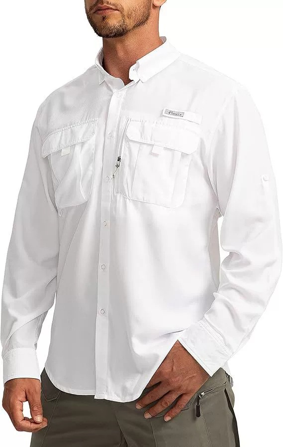 Camisa masculina manga comprida secagem rápida proteção uv_voghion.com
