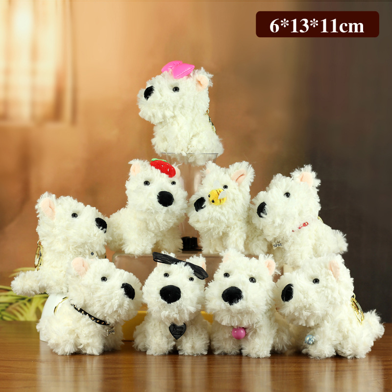 Cute 4 pulgadas agarrar muñeca juguete de peluche colgante oso conejo juguete de peluche muñeca regalo de boda image 43