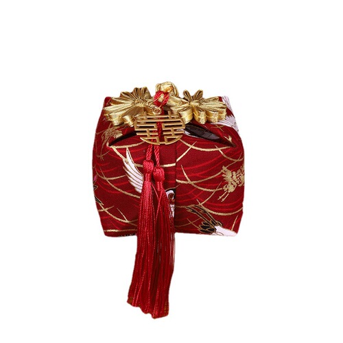 Wedding return gift wedding candy box Chinese style wedding candy bag wedding souvenir candy box gift bag