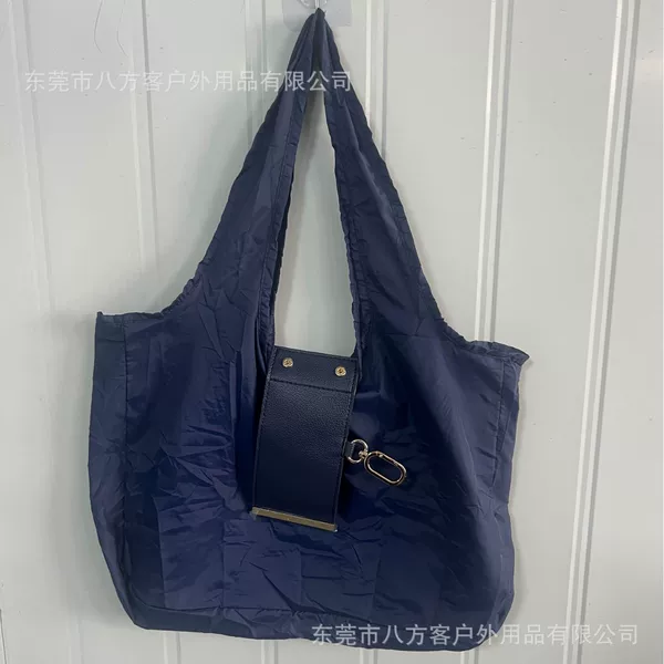 New cross-border key bag, waterproof and eco-friendly shopping bag, large-capacity convenient handbag, shoulder storage bag for women