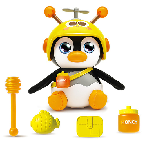 Shifeng Genuine Children's Intelligent Penguin Buzzing Early Education Opportunity to Talk and Learn Tongue Doll Enlightenment Soothing Gift Toy
