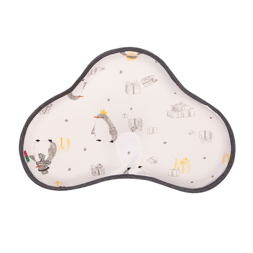 Baby shaping pillow, newborn's head shape correction, flat head cloud pillow, summer sweat-absorbing and breathable cloud pillow, washable