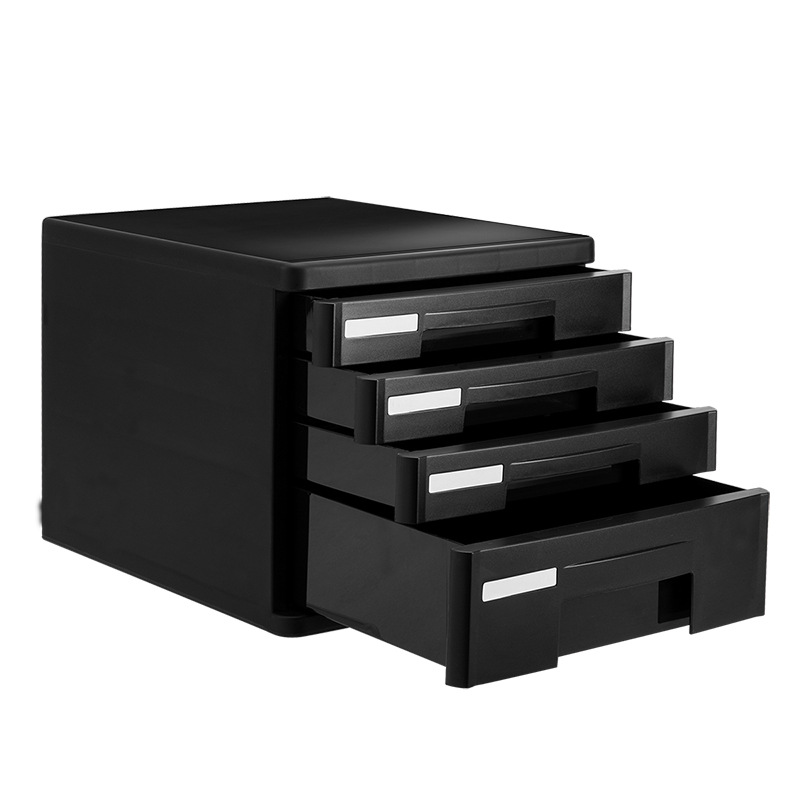 Powerful 9772 File Cabinet Storage Box File Frame File Storage Box Large Capacity Document Rack Desktop