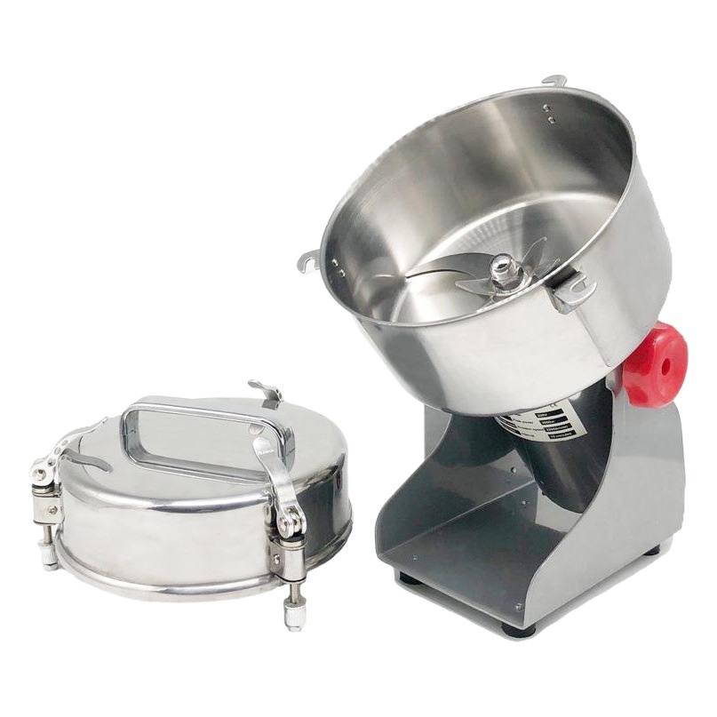 Molino triturador de alta potencia de 2 kg para comercio transfronterizo, molinillo de granos, molinillo de hierbas medicinales, molinillo de alimentos secos