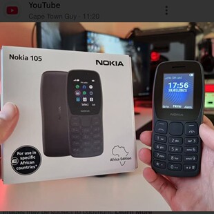 New African Button Phone Feature Phone 105 2022 African Cross-Border Multi-Card 2g Foreign Trade Mobile Phone for the Elderly