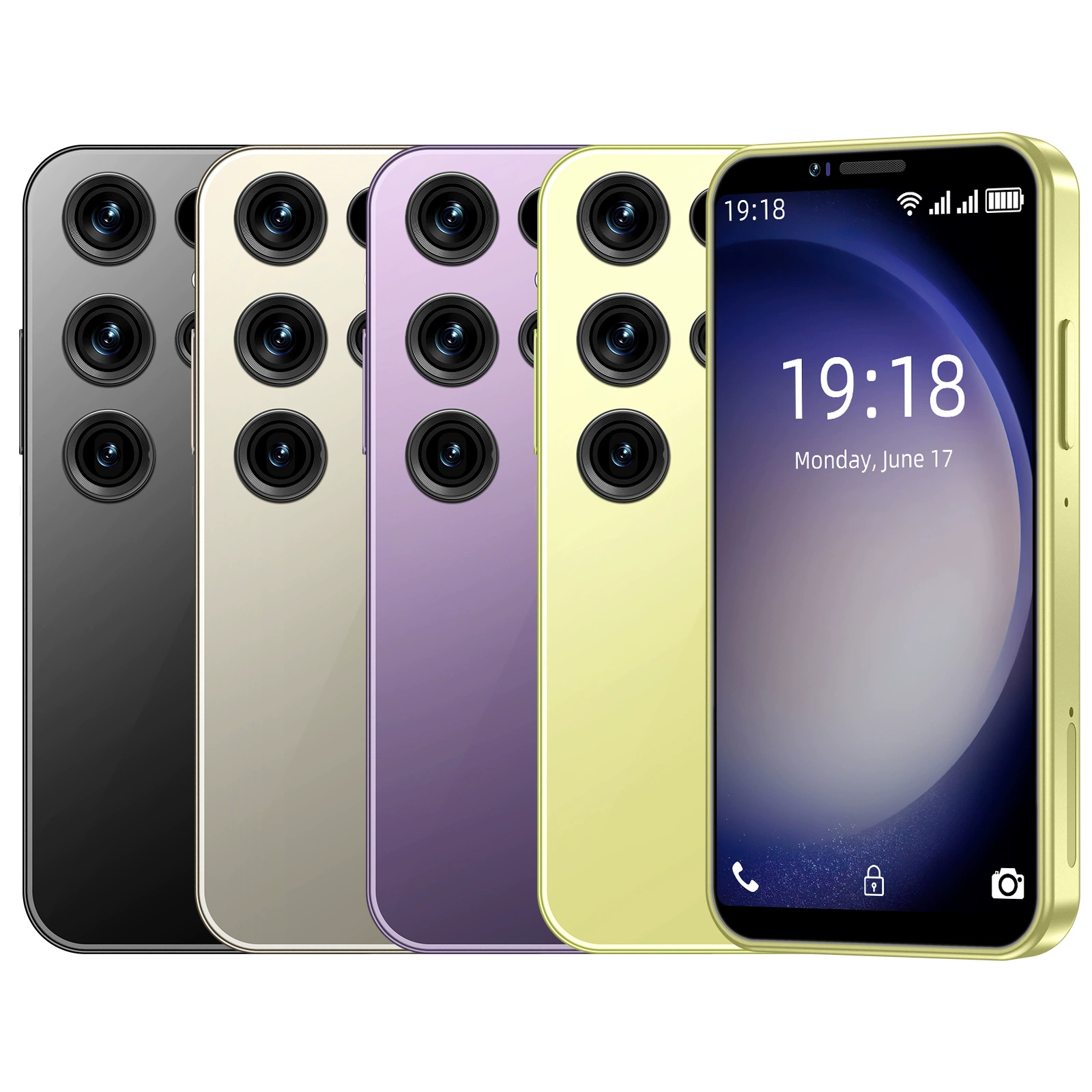 Мобильный телефон, маленькие умные часы, аккумулятор, 3,5 дюйма, Android