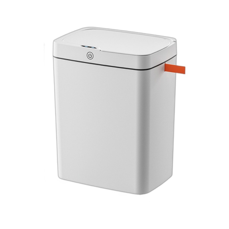Cesta de basura de costura de cocina y dormitorio Empaquetado automático con cordón Bote de basura de inducción automático Bote de basura inteligente