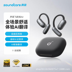 Shengkuo Feiyue Air オープン型 Bluetooth ヘッドセット 耳掛け型 AI インテリジェント翻訳 非インイヤー 公式翻訳