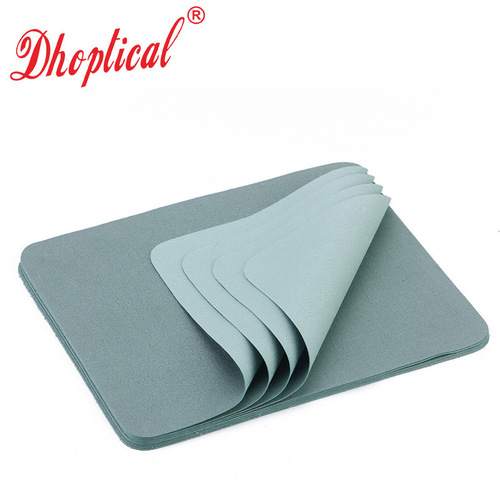 Two-color suede glasses cloth accessories can wipe mobile phone screen cleaning cloth glasses cloth 15*18CM
