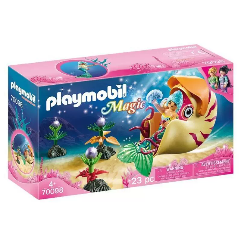 Playmobil, Mobile world, family toy, Birthday gift, mermaid