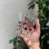 Painted diamond diamond cup