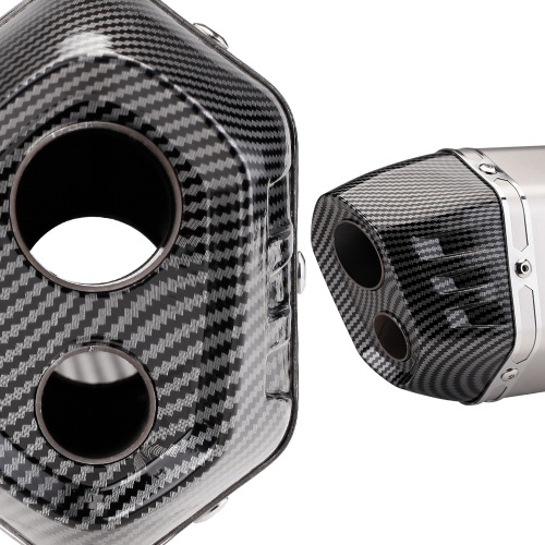 Motorcycle exhaust modification S7 rectangular Scorpio exhaust Wuji 300 GSX-250R Jinpeng 502 exhaust pipe