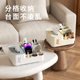 Living Room Cream Style High Appearance Creative Paper Box Household Plastic Light Luxury Ins Cute High-Level Tissue Box