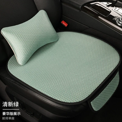 Ventilated Seat Cushion Four-Season Universal — Seat cushion, seat cover - fresh-green-1-single-piece-1-waist-pillow