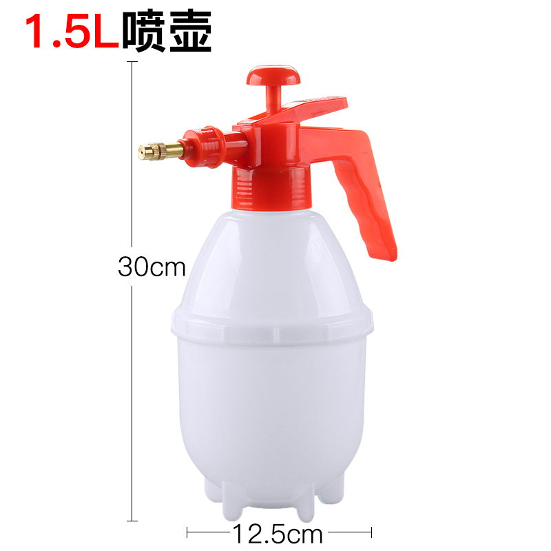 Botella de pulverización manual tipo neumático botella de riego de flores botella de horticultura botella de pulverización de agua limpia y desinfección doméstica botella de pulverización de gran capacidad