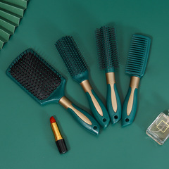 New Marriage Comb, Massage Comb, Turquoise Airbag Luxury Straight Hair, Red Student Curly Hair Salon Beauty Hair Comb