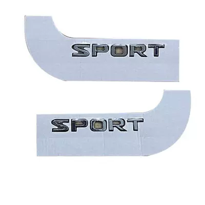 Suitable for Lexus Lx570 Modified Sports Version Lettering, Tailgate Super Sport Plus Side Emblem (Car logo) - standard-sport-side-mark-pair