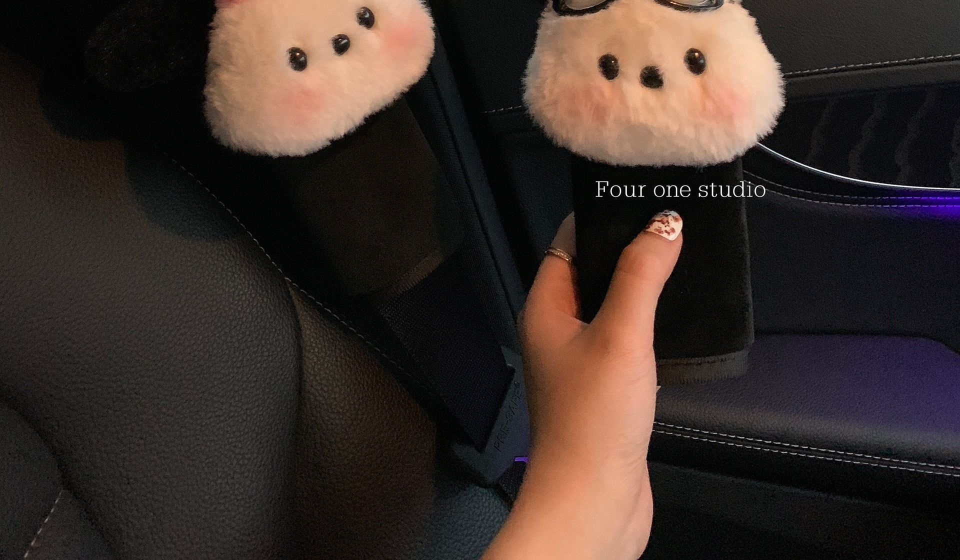 Pagou car seat belt shoulder pad car cute car accessories girl car good things new car gift