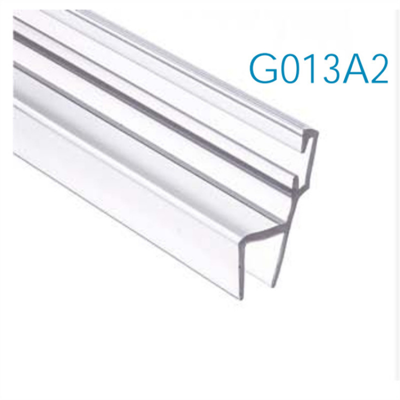 CRLP180SDJ耐高温侧边挡水条浴室推拉门高透明180度H型挡水密封条