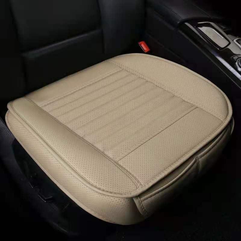 Fábrica al por mayor Cuatro Estaciones coche Cojín cuadrado cojín de tres piezas de cuero transpirable cojín transfronterizo Amazon AliExpress