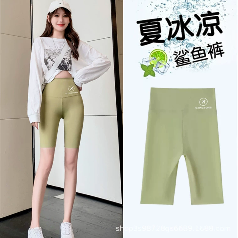 Защитные шорты в форме акулы с высокой талией, облегающие undershorts, дышащие, размеры S–L