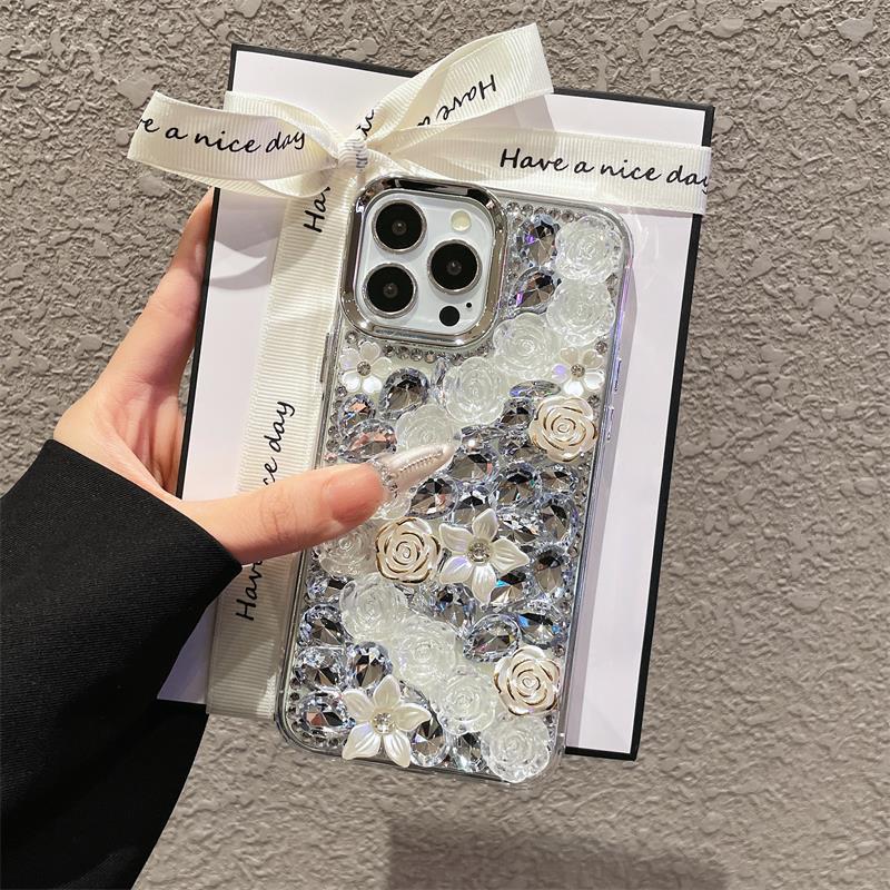 nova14镶钻适用华为mate70p手机壳P80荣耀400软壳满钻honorX9AB