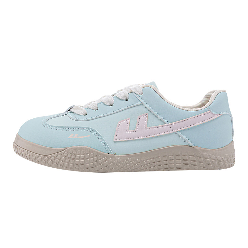 Zapatos de entrenamiento alemán estilo universitario amarillo jengibre zapatos casuales de suela suave para estudiantes nuevos zapatos bajos de todo fósforo para mujeres
