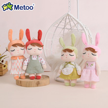 Metoo咪兔田园风安吉拉吊饰女孩公仔工厂批发包包挂件跨境新品